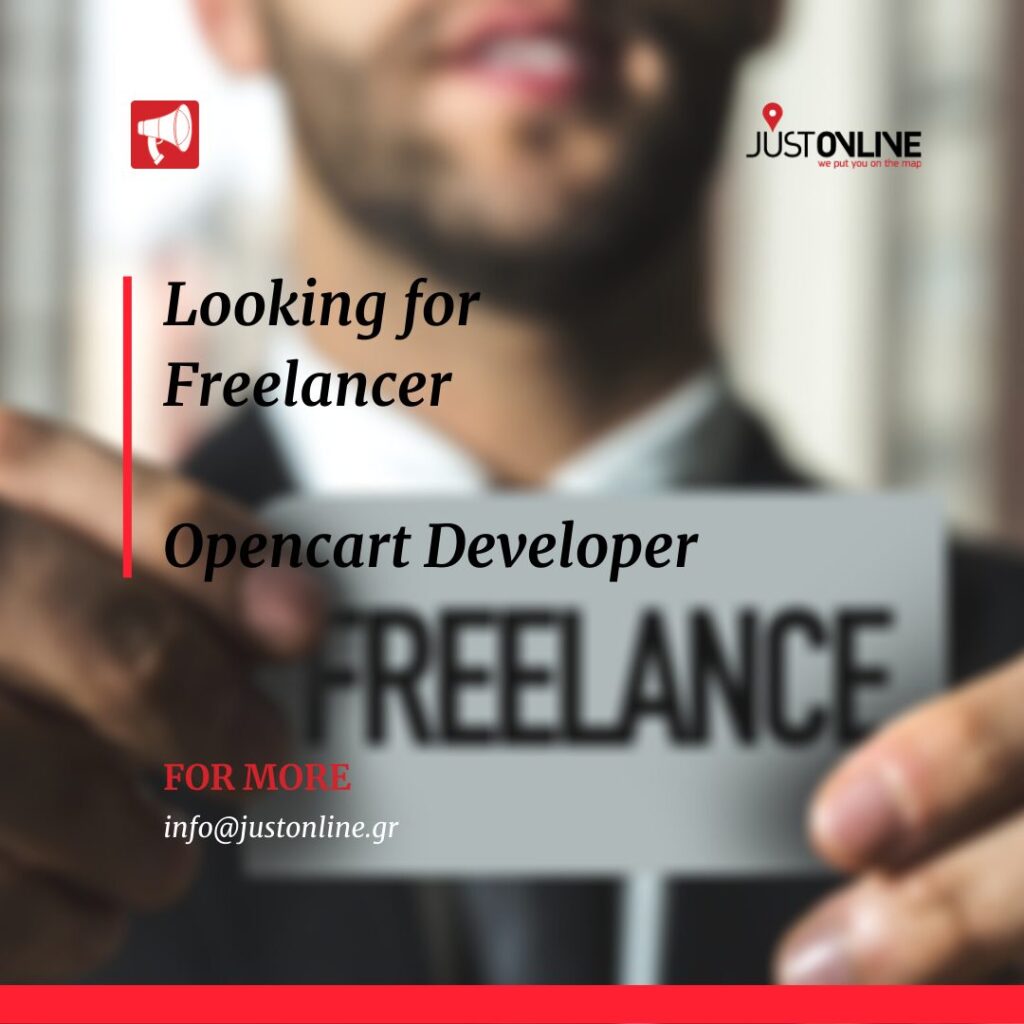 Looking for freelancer opencart developer