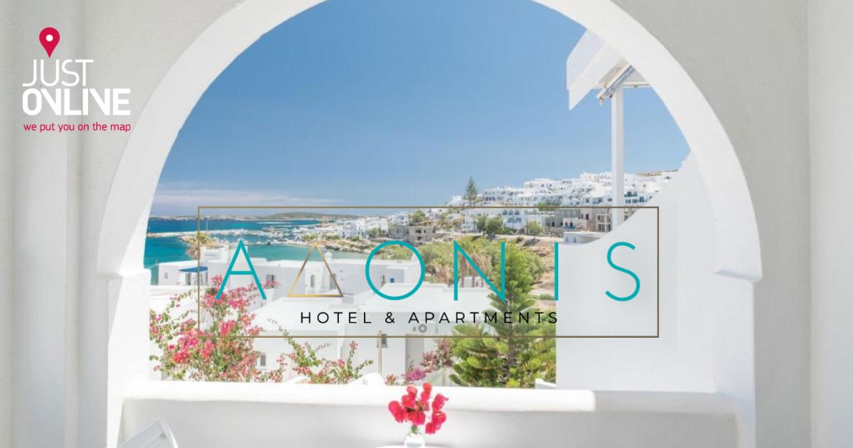 adonis hotel Just online digital marketing